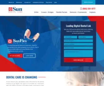 Sundentallabs.com(Digital Dental Laboratory) Screenshot