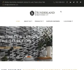 Sunderlands.com(Tile & Stone) Screenshot