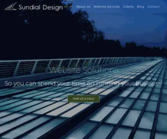 Sundialdesign.com(Redding Website Design) Screenshot