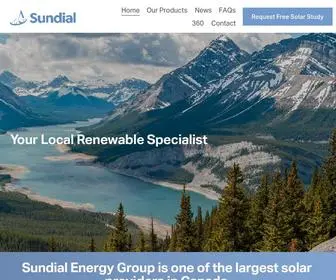 Sundialenergygroup.ca(Sundial Energy Group) Screenshot