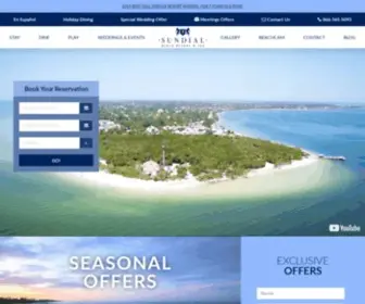 Sundialresort.com(Sundial Beach Resort & Spa) Screenshot