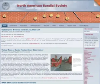 Sundials.org(NASS) Screenshot