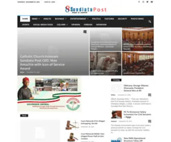 Sundiatapost.com(Home 1) Screenshot
