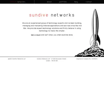Sundivenetworks.com(Sundive Networks) Screenshot