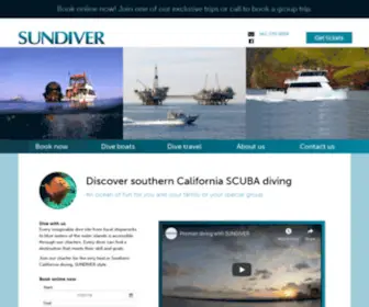 Sundiver.net(Dive Boat Sundiver) Screenshot