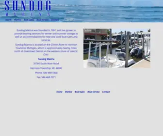 Sundogmarina.com(Sundog Marina) Screenshot