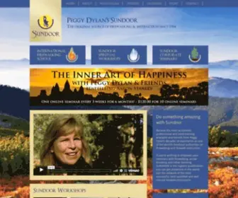 Sundoor.com(Sundoor & Peggy Dylan provide motivational and spiritual courses. Sundoor firewalking) Screenshot