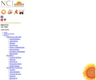 Sundownperu.com(Natural Center) Screenshot