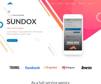 Sundoxmedia.com(Sundox Media LTD) Screenshot
