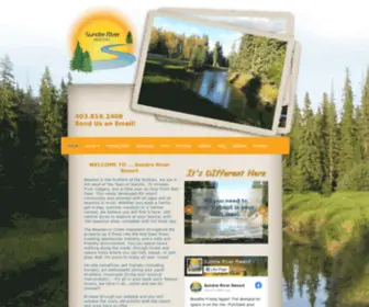 Sundreriverresort.com(RV Resort) Screenshot