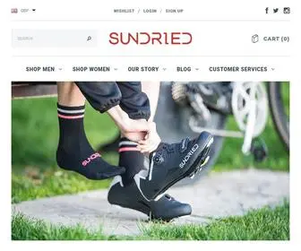 Sundried.com(Sundried Activewear) Screenshot