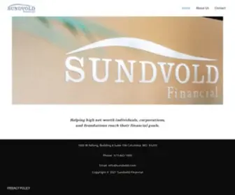 Sundvold.com(Sundvold Financial) Screenshot