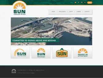 Suneandi.com(Sun Industries) Screenshot