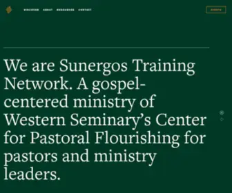 Sunergostrainingnetwork.com(The Sunergos Training Network) Screenshot