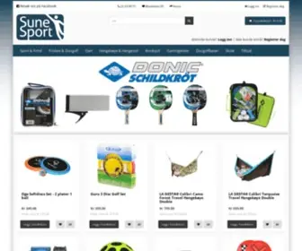 Sunesport.no(Sune Sport AS) Screenshot