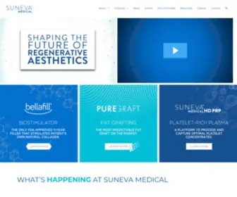 Sunevamedical.com(Suneva Medical) Screenshot