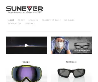 Sunever.com.tw(Sunever Eyewear) Screenshot