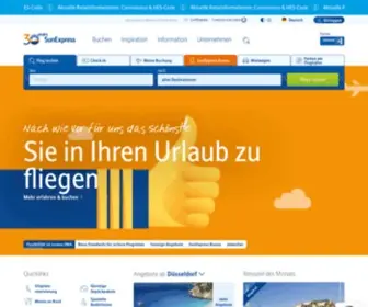 Sunexpress.de(Günstige Flüge buchen & zu Top) Screenshot