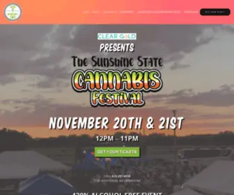 Sunfest420.com(A Doctor Brown's Cannabis City Event) Screenshot