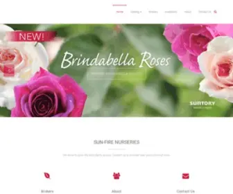 Sunfirenurseries.com(Family-owned production of ornamentals) Screenshot