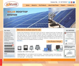 Sunflareindia.com(SunflareIndia) Screenshot