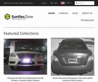 Sunflexzone.com(SunflexZone Privacy Solutions) Screenshot