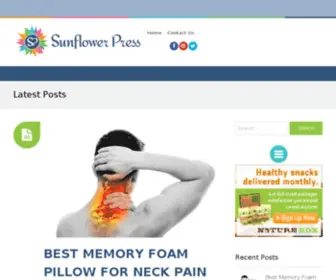 Sunflower-Press.com(The Sunflower Press) Screenshot