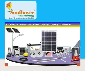 Sunflowersolartechnology.com(Sunflower Solar TechnologySunflower Solar Technology) Screenshot