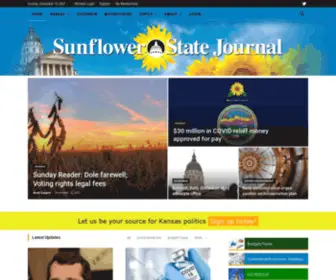 Sunflowerstatejournal.com(Sunflower State Journal) Screenshot