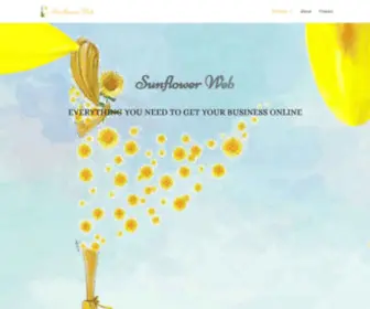 Sunflowerweb.com.au(We are a creative digital agency who creates beautiful websites and beyond. What we focus on) Screenshot