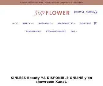 Sunflowerxalapa.mx(Sunflower Xalapa) Screenshot