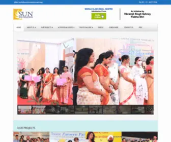 Sunfoundationindia.org(Sun Foundation) Screenshot