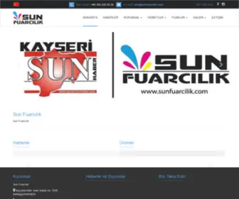 Sunfuarcilik.com(Fuarcılık) Screenshot