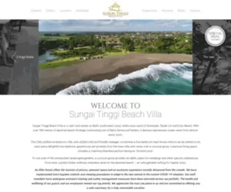 Sungaitinggibeachvilla.com(Sungai Tinggi Beach Villa) Screenshot