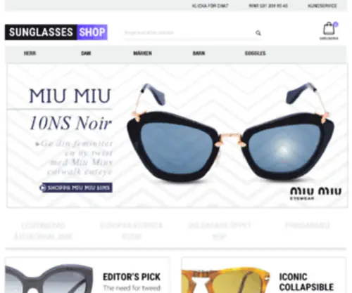 Sunglassesshop.it(Sunglasses Shop. Dall'intera collezione Ray) Screenshot