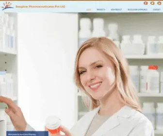 Sunglowpharma.com(Sunglow Pharmaceuticalss Pvt Ltd) Screenshot