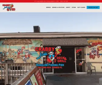 Sunglowpier.com(Crabby Joe's) Screenshot