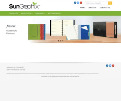 Sungraphix.com(SunGraphix: HOME) Screenshot
