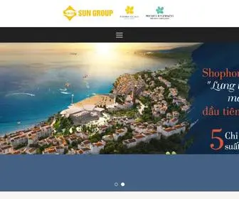 SungroupVN.com.vn(Tập đoàn Sun Group được thành lập năm 2007. Với sứ mệnh “Chất lượng) Screenshot