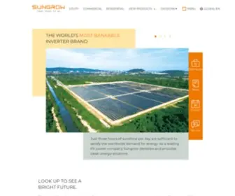 Sungrow.ca(Sungrow Power Supply Co) Screenshot