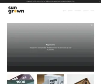 Sungrownpackaging.com(Sungrown) Screenshot