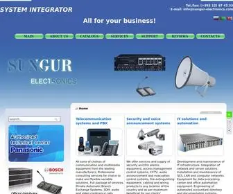 Sungur-Electronics.com(системы) Screenshot