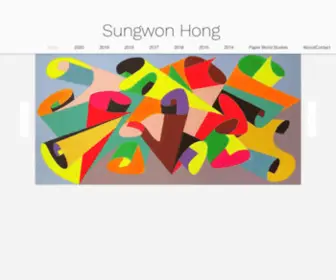 Sungwonhong.com(Sungwon Hong) Screenshot