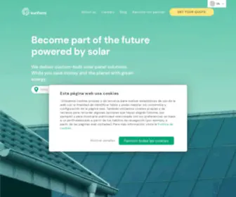 Sunhero.com(Discover our solar panels at the best price) Screenshot