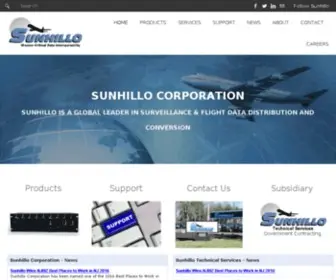 Sunhillo.com(Sunhillo Corporation) Screenshot