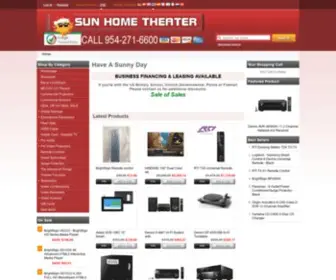 Sunhometheater.com(Have A Sunny Day) Screenshot
