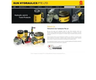 Sunhydraulics.com.sg(Sun Hydraulics Pte Ltd) Screenshot