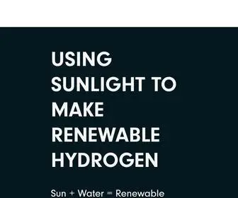 Sunhydrogen.com(SunHydrogen) Screenshot