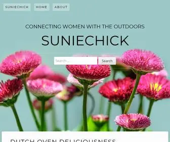 Suniechick.com(Connecting Women With The Outdoors) Screenshot