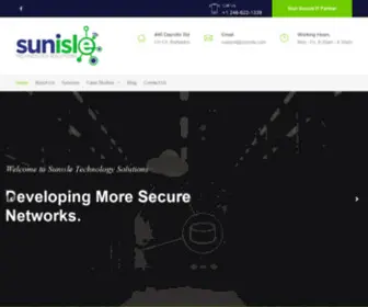 Sunisle.com(Sunisle Technology Solutions Barbados) Screenshot